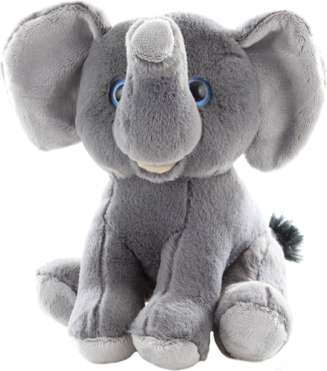 Elefante de peluche sentado 19 cm - 1 pieza