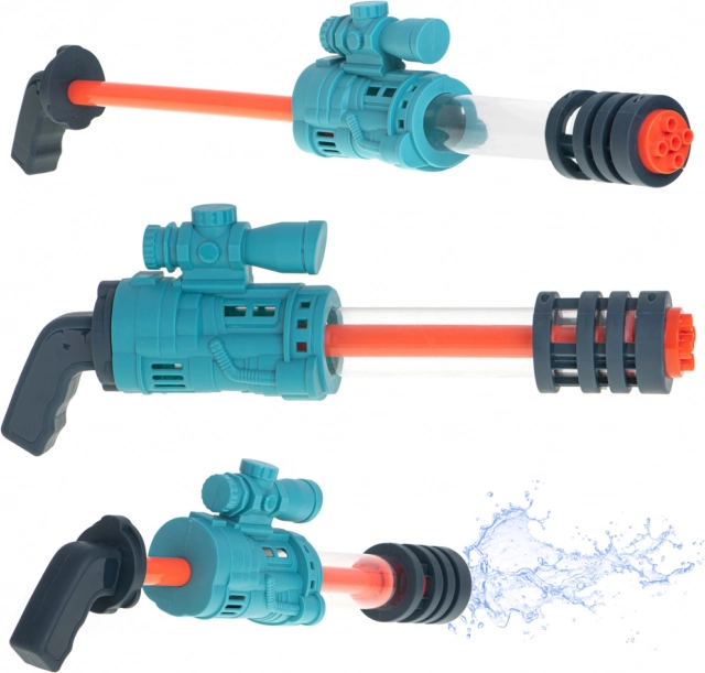 Pistola de agua con bomba