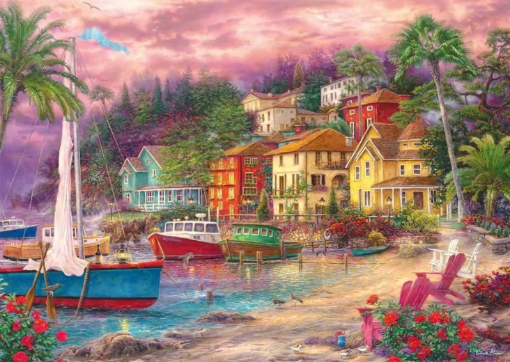 Puzzle Encanto costero 1000 piezas
