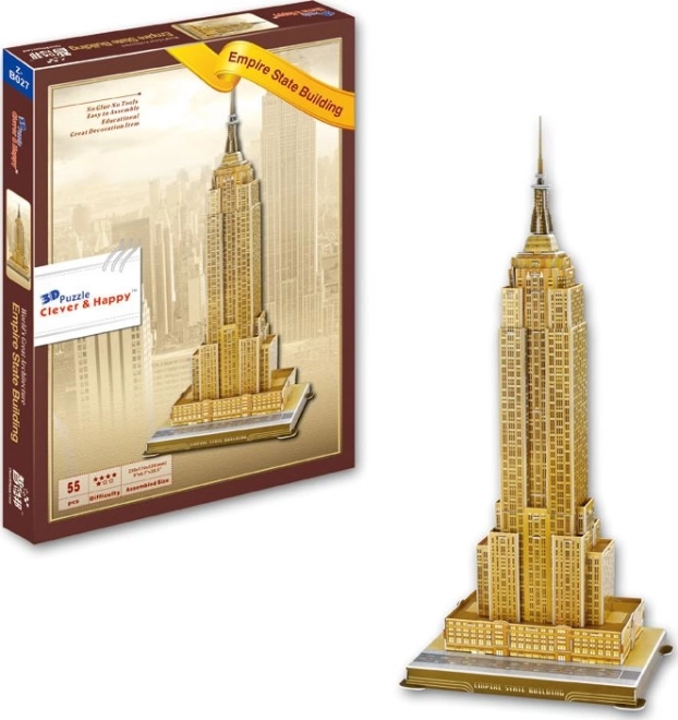 Rompecabezas 3D Empire State Building - CLEVER & HAPPY