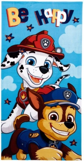 Toalla de baño Patrulla Canina 70 × 140 cm de microfibra
