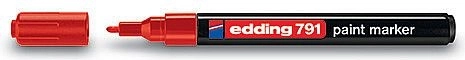 Rotulador de pintura EDDING 791 – Rojo