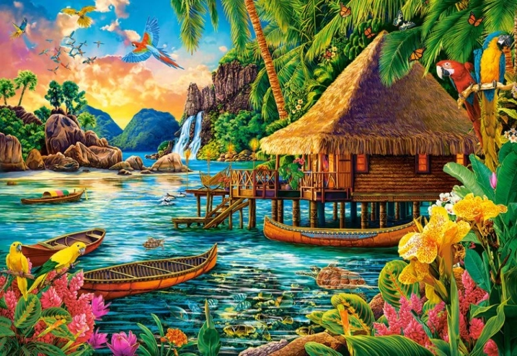 Puzle de 1000 piezas Isla tropical