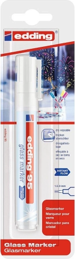 Rotulador para vidrio Edding 95 – Blanco