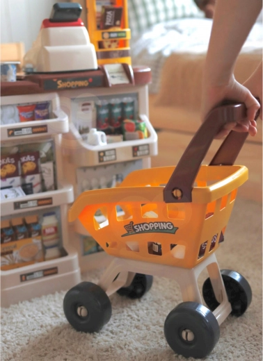 Carrito de compras con ruedas