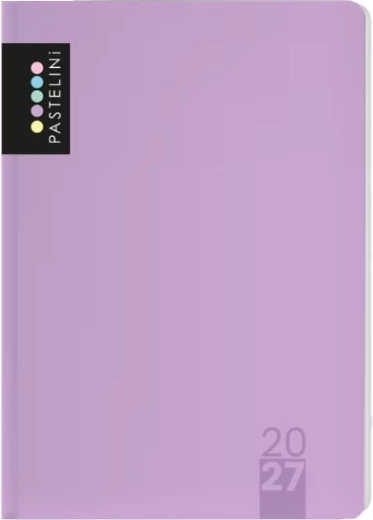 Agenda semanal A5 Pastelini morada 2027