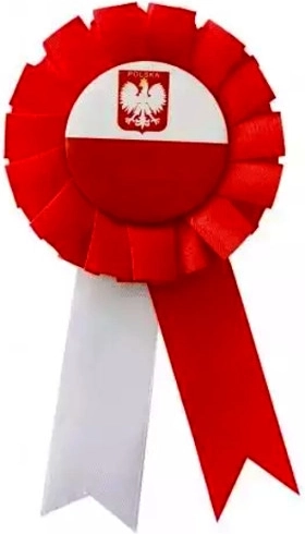 Cocardas nacionales blanco‑rojas