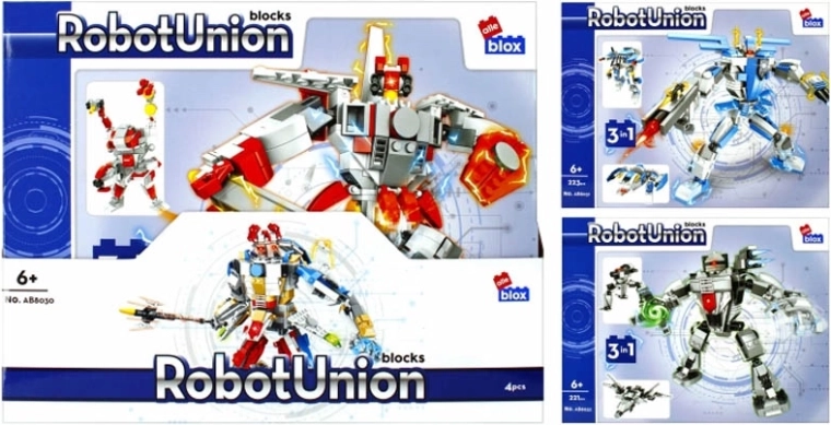 Set de construcción robot grande – 4 variantes