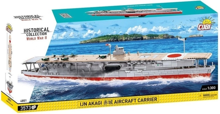 Cobi IJN Akagi portaaviones 1:300 (3573 piezas)
