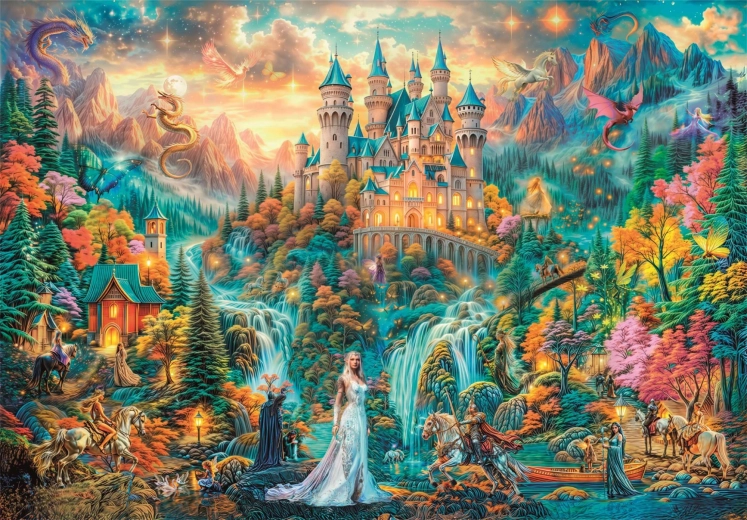 Puzzle Clementoni Reino oculto 2000 piezas