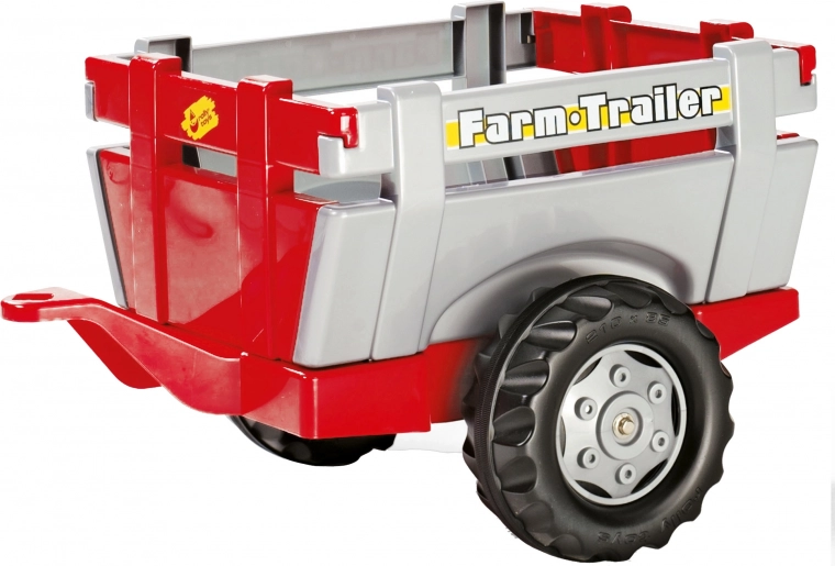Rolly Toys remolque para tractor de pedales con laterales abatibles