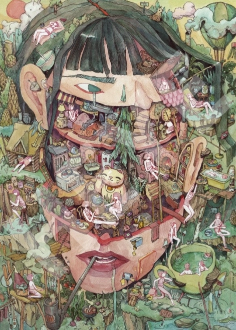 Puzzle Heye Hogar de pensamientos 1000 piezas