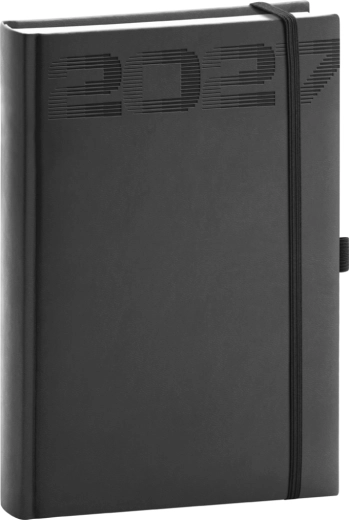 Agenda diaria Notique Aprint Top 2027 negra 15 × 21 cm
