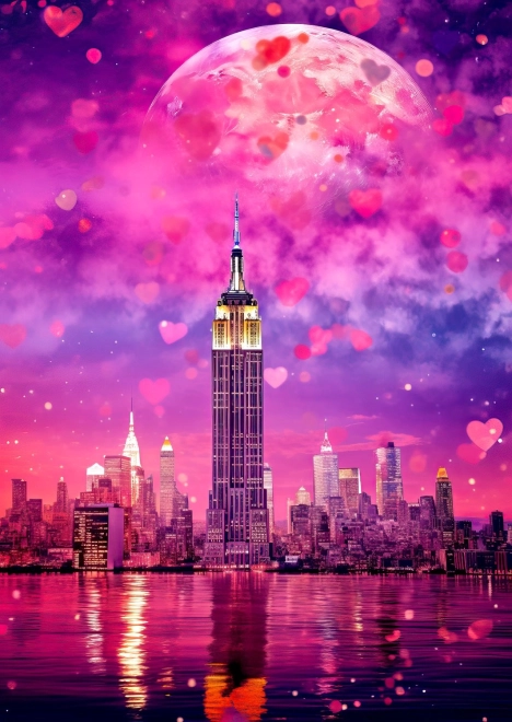 Puzzle Nueva York Enamorado 1000 piezas