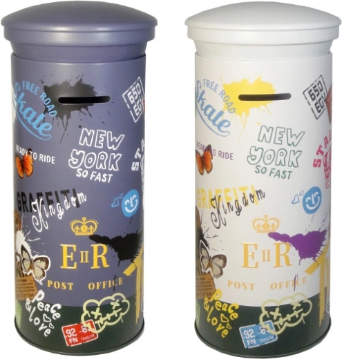 Hucha con forma de buzón de correos