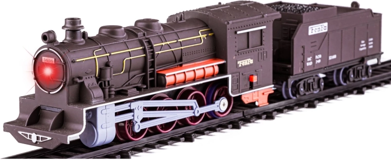Sonidos y luz como en una locomotora real