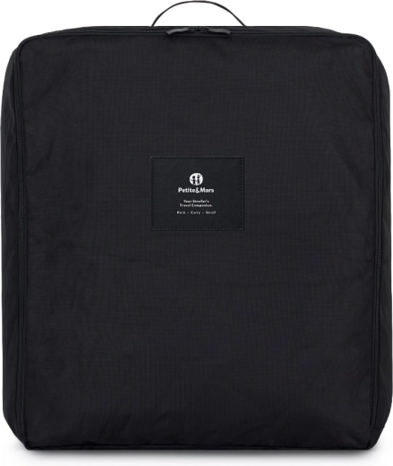 Bolsa de transporte para cochecito PETITE&MARS Carrie Black