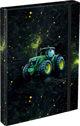 Carpetas para cuadernos escolares A4 con motivo de tractor BAAGL