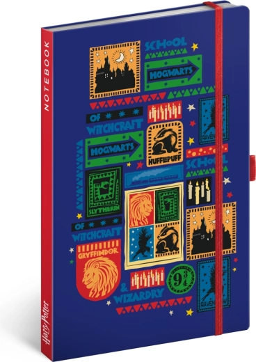 Cuaderno rayado Notique Harry Potter Hogwarts 13 × 21 cm