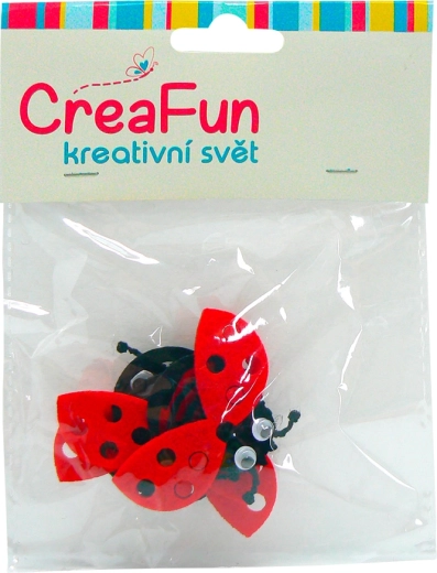 Mariquitas de colores para niños, set de 4 uds. (5,8 × 4 cm)
