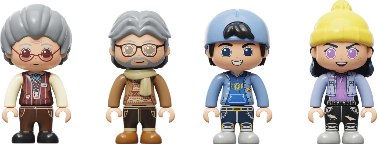 4 minifiguras para historias vivas
