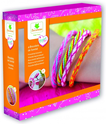 Kit para hacer pulseras Kumihimo - pulseras de la amistad