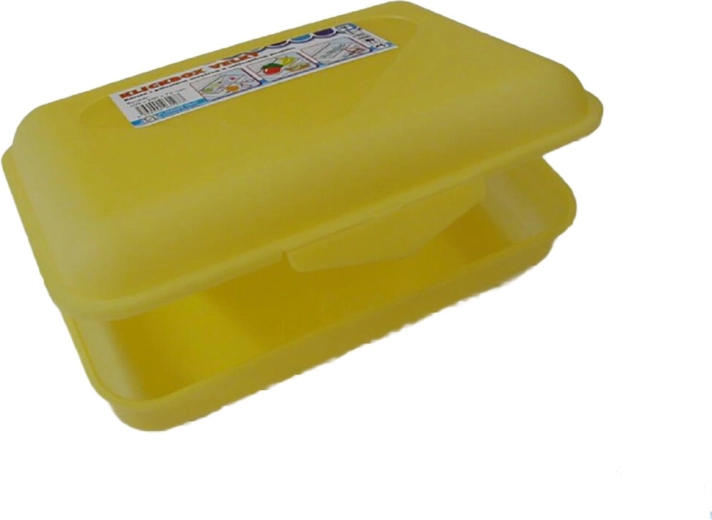 Klickbox caja de almacenamiento de plástico 30 × 20 × 7,5 cm – mezcla de colores
