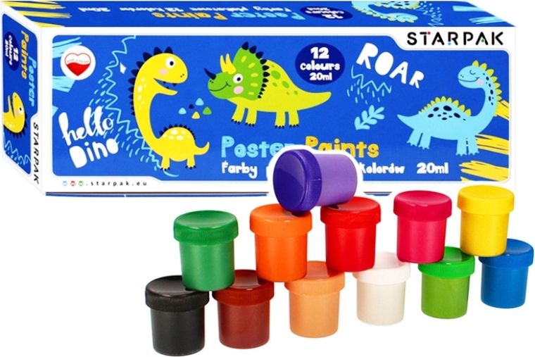 Set de pinturas DINO