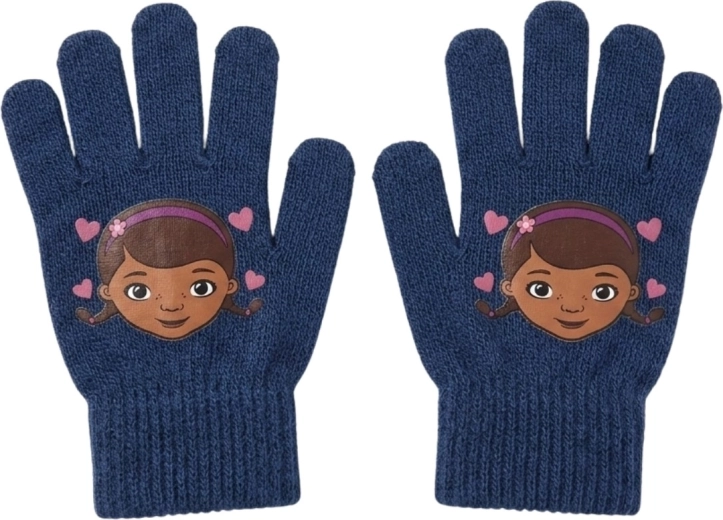 Guantes de invierno infantiles Doctora Juguetes