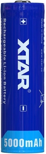 Batería recargable XTAR INR 21700-50E Li-ion 5000 mAh con protección