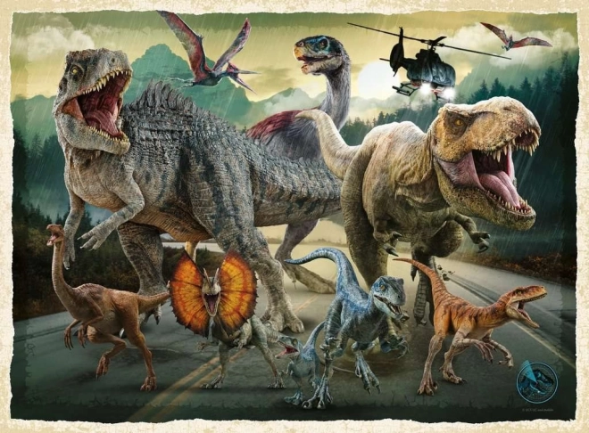 Puzzle Mundo Jurásico XXL de 200 piezas