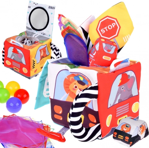 Cubo sensorial suave Vehículos