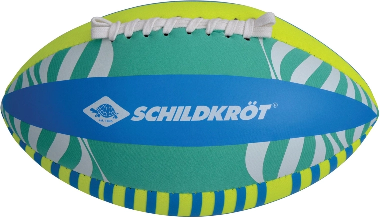 Balón de fútbol americano de neopreno Schildkröt Ocean talla 6 amarillo