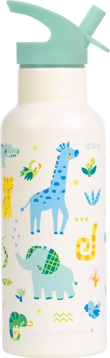 A Little Lovely Company botella de acero inoxidable para beber 500 ml – jungla