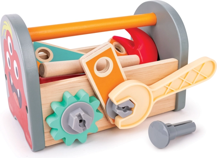 Juego de herramientas infantil en caja