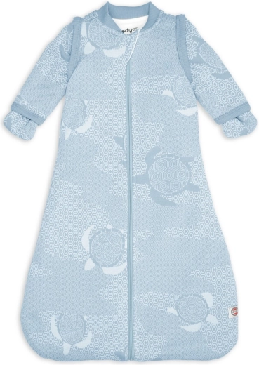 Saco de dormir Lodger con mangas desmontables matcha blue fogg 50/62