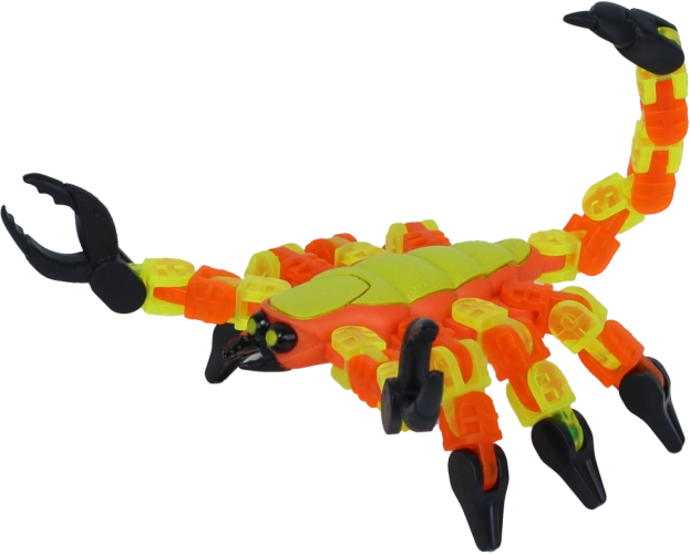 Klixx Creaturez Escorpión – clicador flexible para juego creativo