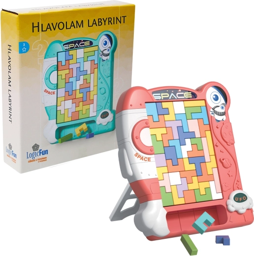Rompecabezas de madera, puzzle lógico Sparkys