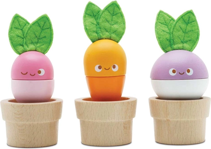 Le Toy Van maceteros con verduras