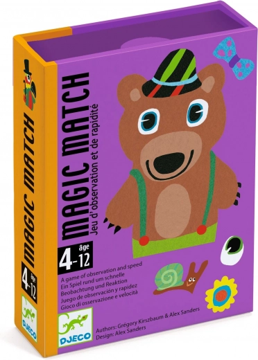 Juego de cartas DJECO Magic Match