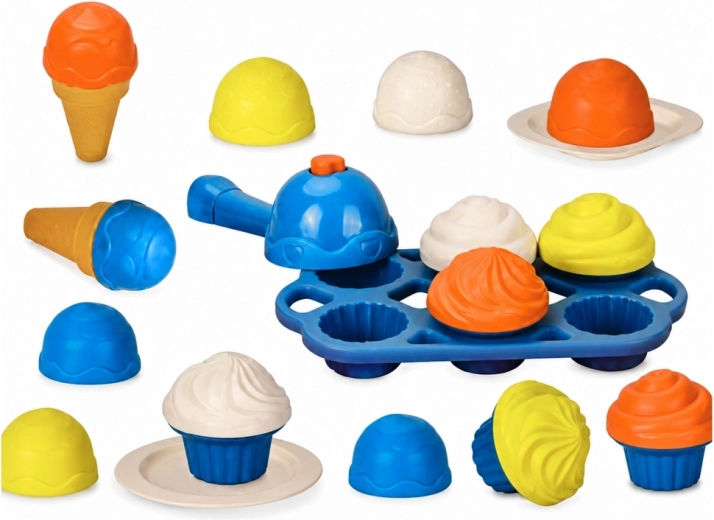 Moldes y piezas para más combinaciones de postres