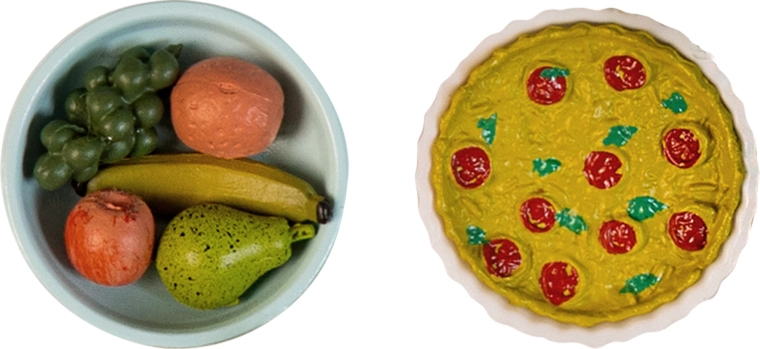 Deliciosos tentempiés para las muñecas