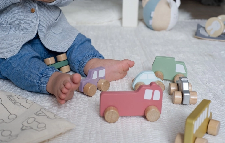 8 adorables vehículos para los primeros juegos