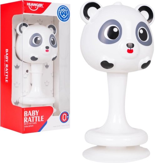 Sonajero infantil Panda con ventosa - 1 unidad