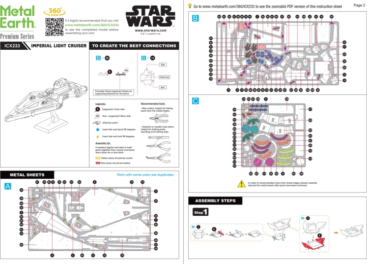Instrucciones claras y unión inteligente sin pegamento