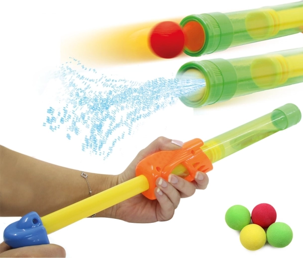 McFizz Mc Fizz pistola de agua 2 en 1 y lanzador de pelotas blandas (verde)
