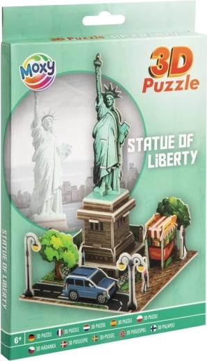Puzzle 3D Estatua de la Libertad, 27 piezas