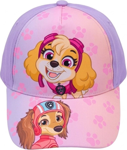 Gorra con visera Patrulla Canina morada (talla universal 53)