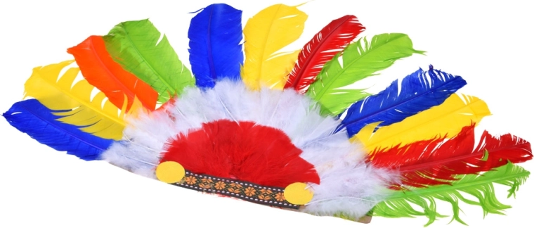 Diadema decorativa con motivo geométrico