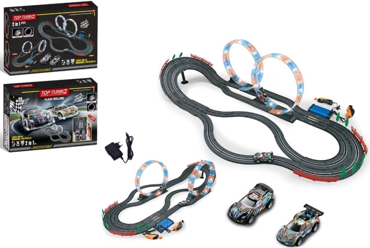 Pista de carreras para niños